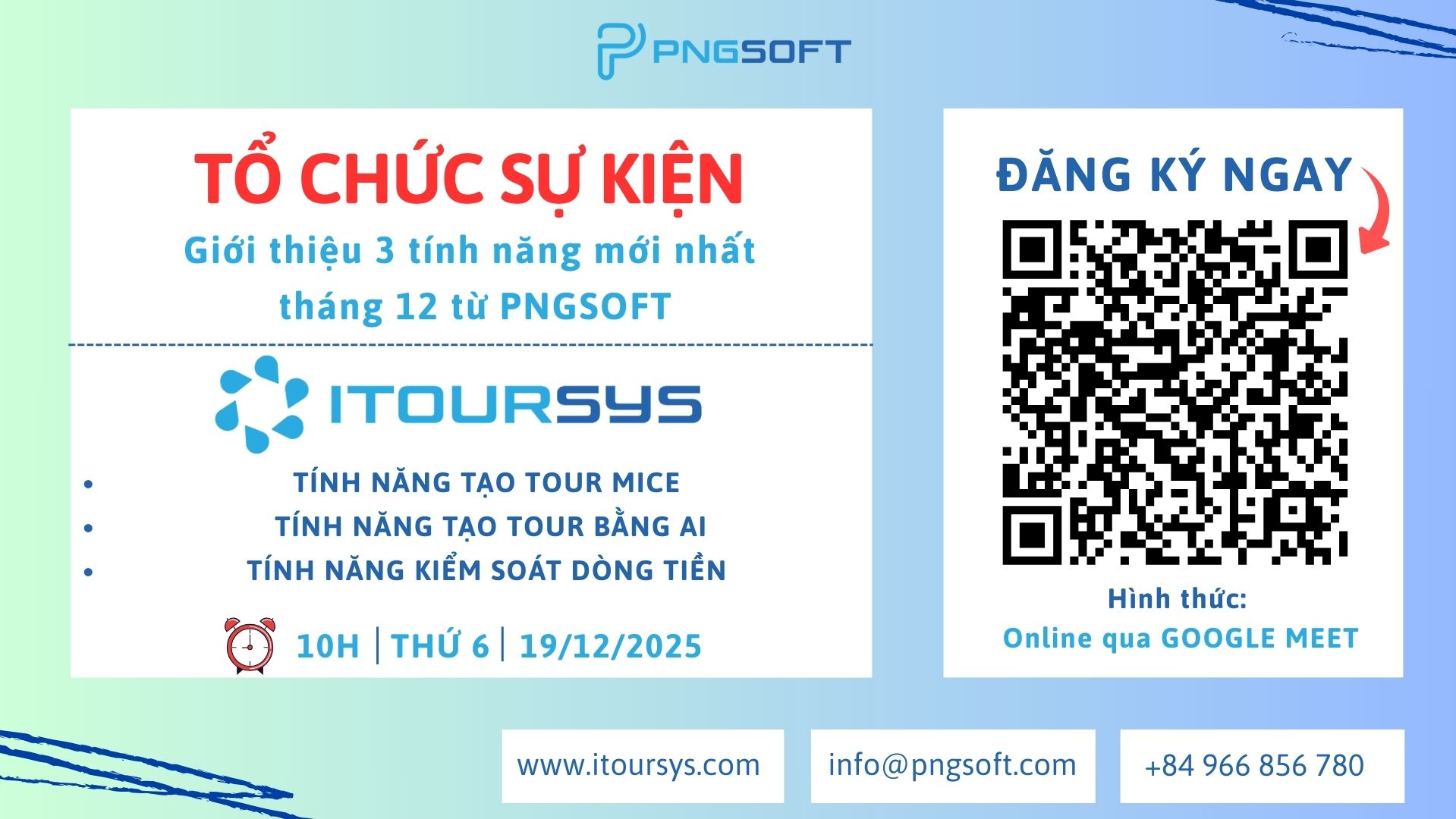 Vì Sao Buổi Demo phần mềm itoursys Của PNGSOFT Thu Hút Sự Quan Tâm Lớn Từ Doanh Nghiệp Du Lịch?